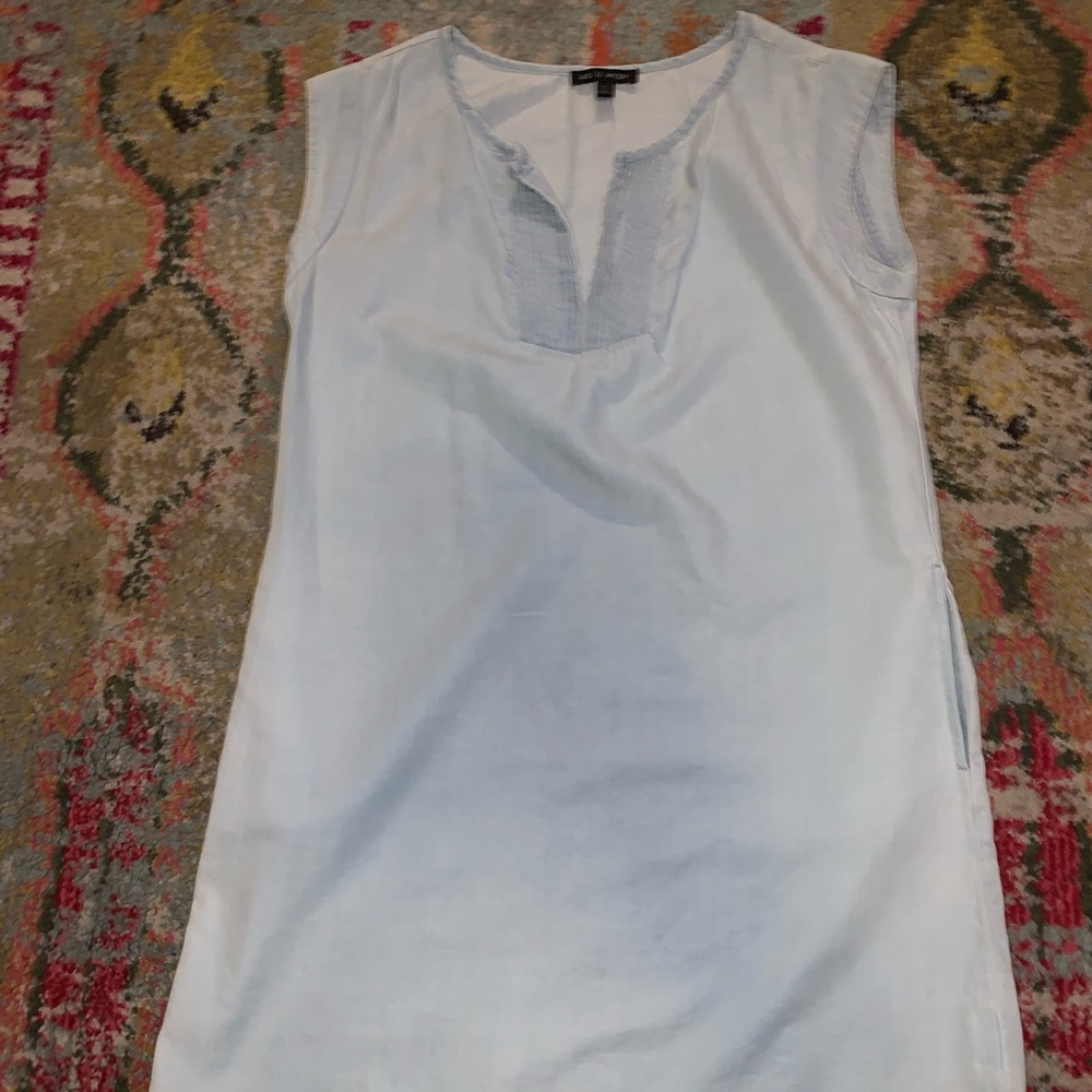 Chambray dress (pockets!)
